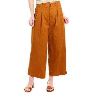 Madewell wide leg cropped pants